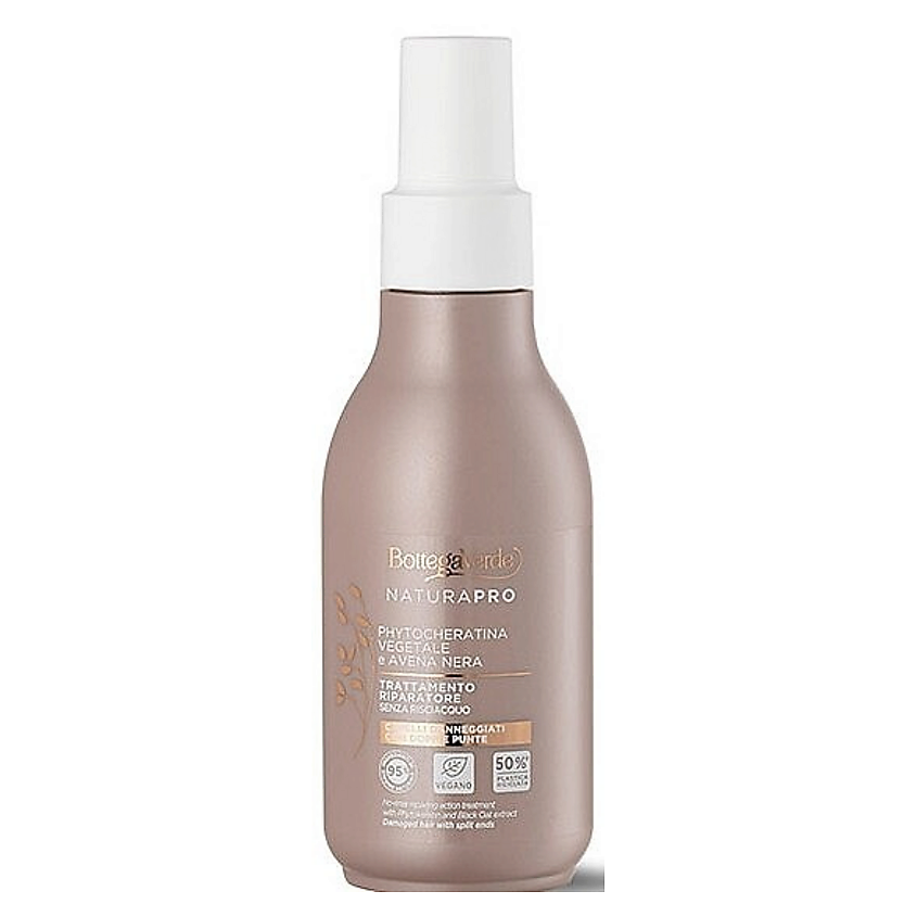 Изображение товара BOTTEGA VERDE Восстанавливающее средство для волос Naturapro No-Rinse Repairing Treatment, 125 мл
