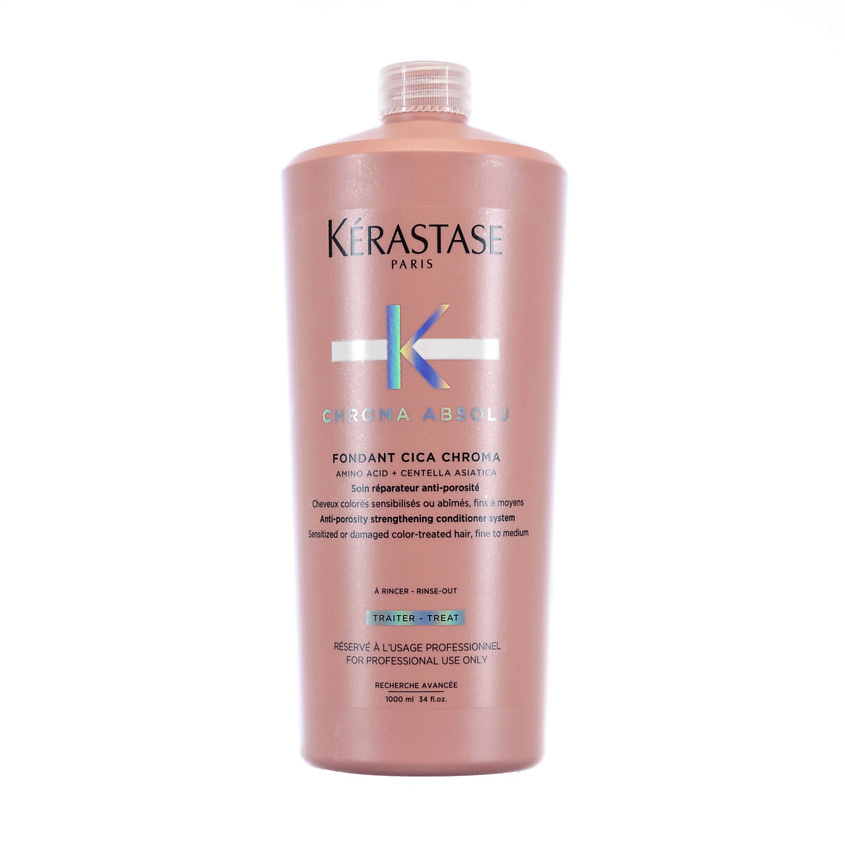 Изображение товара KERASTASE Восстанавливающий кондиционер для окрашенных волос Chroma Absolu, 1000 мл Изображение товара KERASTASE Восстанавливающий кондиционер для окрашенных волос Chroma Absolu, 1000 мл