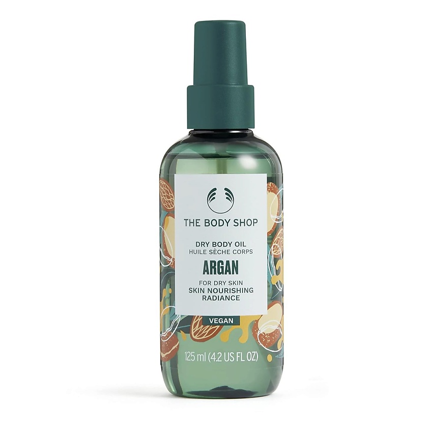 Изображение товара THE BODY SHOP Питательное сухое масло-спрей Wild Argan для сухой кожи, 125 мл