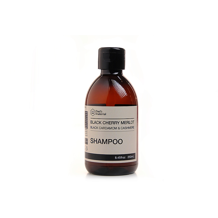 Изображение товара DAD'S MATERIAL Шампунь "Black Cherry Merlot, Black cardamom & Cashmere", 250 мл