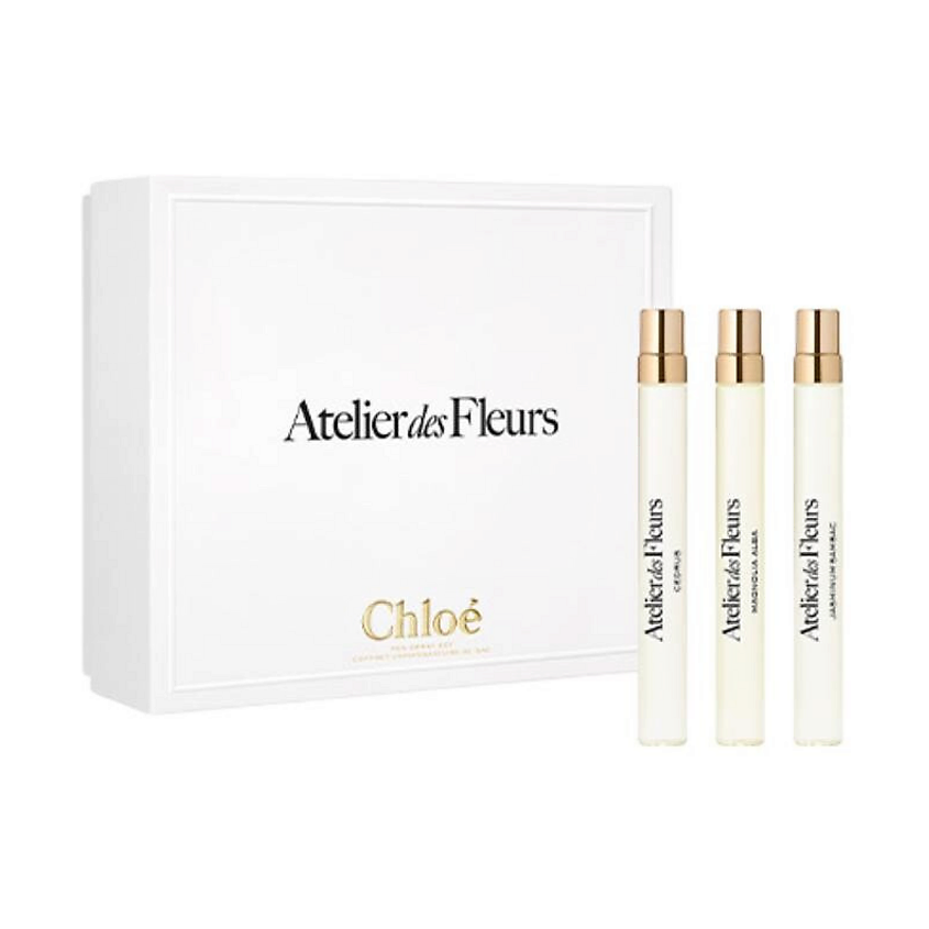 Изображение товара CHLOE Парфюмерный набор Fairyland Garden Cedar+Magnolia alba+Jasmine, 10мл+10мл+10мл