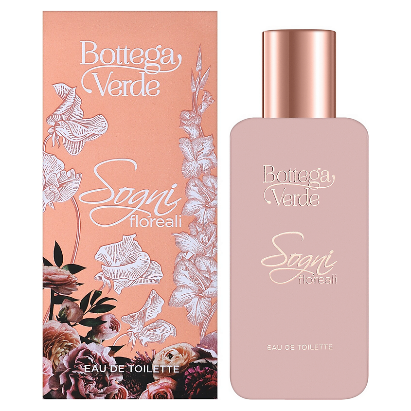 Изображение товара Туалетная вода BOTTEGA VERDE Sogni Floreali Цветочная цветущий букет