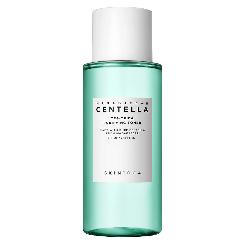Изображение товара SKIN1004 Тонер для лица для проблемной кожи на основе чайного дерева и центеллы Madagascar Centella Tea-Trica Purifying Toner, 210 мл