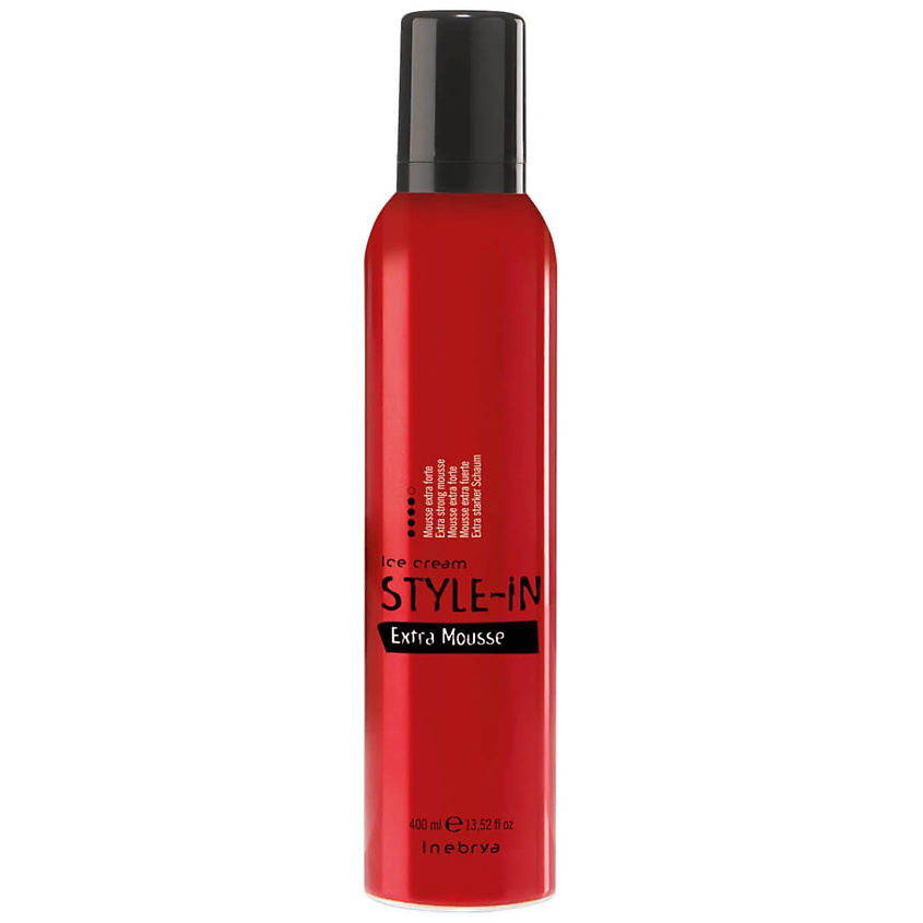 Изображение товара INEBRYA Мусс для укладки волос сильной фиксации Style-In, 400 мл