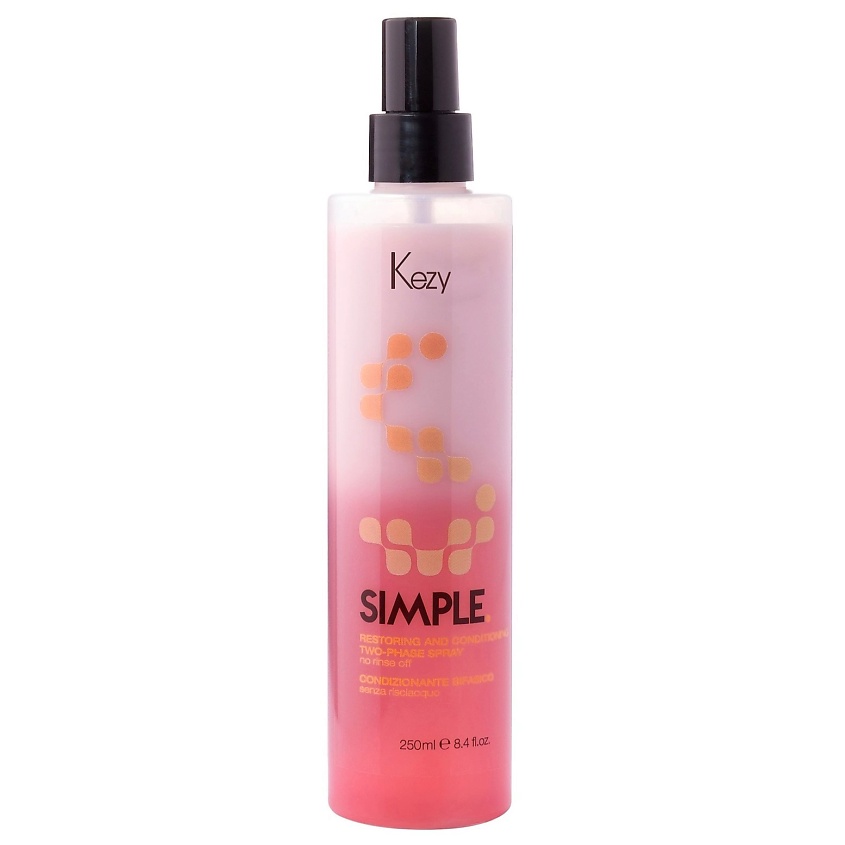 Изображение товара KEZY Восстанавливающий двухфазный спрей-кондиционер с биотином, SIMPLE, 250 мл