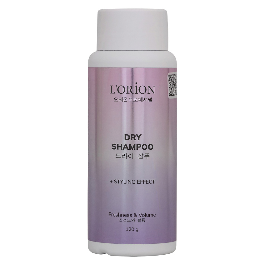 Изображение товара L'ORION Сухой шампунь-стайлинг 1 шт. универсальное средство для свежести и фиксации