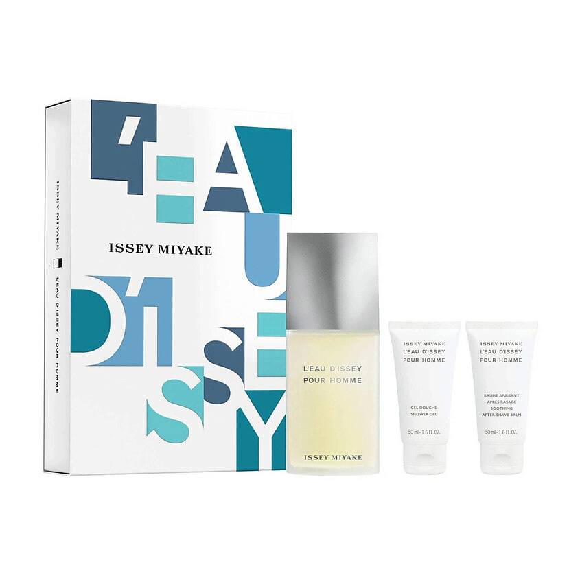 Изображение товара Парфюмерный набор ISSEY MIYAKE L'Eau d'Issey Pour Homme (туалетная вода + гель для душа + бальзам)