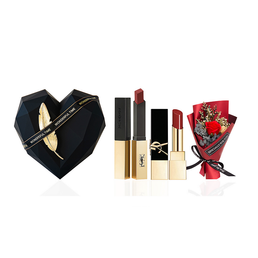 Изображение товара YVES SAINT LAURENT Подарочный набор Rouge Pur Couture The Slim, № 1966 +№ 1971