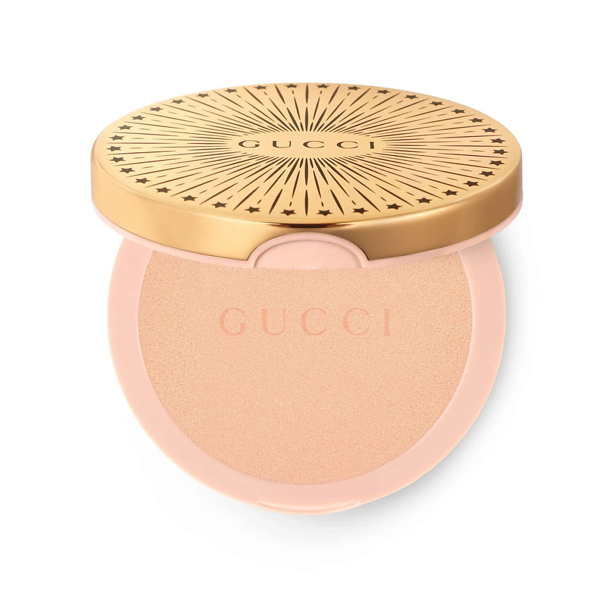 Изображение товара GUCCI Компактный хайлайтер Glow Highlighter 3 WARM GOLD, 10 г для сияния лица