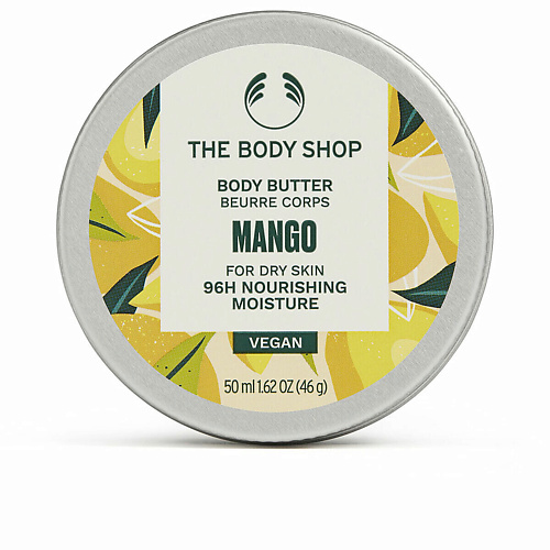 

THE BODY SHOP Увлажняющий баттер для сухой кожи Mango 50, Увлажняющий баттер для сухой кожи Mango