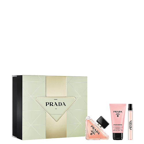 

PRADA Набор Paradoxe: Парфюмерная вода + Лосьон + Дорожная версия парфюмерной воды, Набор Paradoxe: Парфюмерная вода + Лосьон + Дорожная версия парфюмерной воды