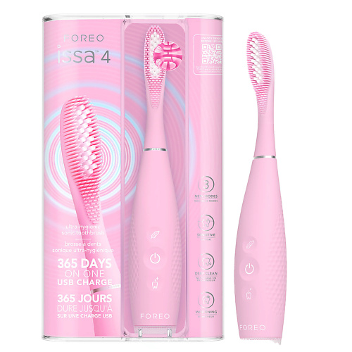 

FOREO Ультрагигиеничная гибридная звуковая зубная щетка issa 4, Ультрагигиеничная гибридная звуковая зубная щетка issa 4