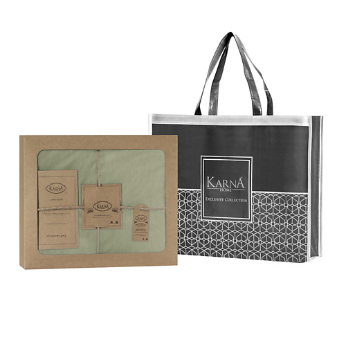 

KARNA Постельное белье STONEWASH евро, Постельное белье STONEWASH евро