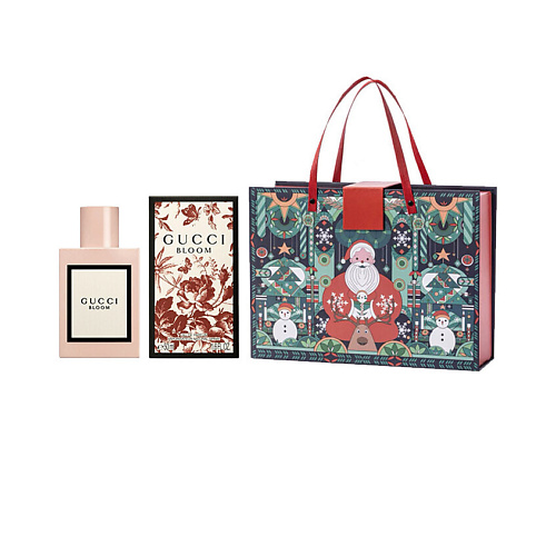 

GUCCI Подарочный набор: Парфюмерная вода Bloom + Подарочный пакет, Подарочный набор: Парфюмерная вода Bloom + Подарочный пакет