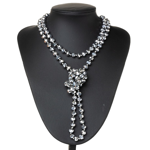 

AGAT-ILONA Бусы длинные "Серебряный снег" 110 см, Бусы длинные "Серебряный снег" 110 см