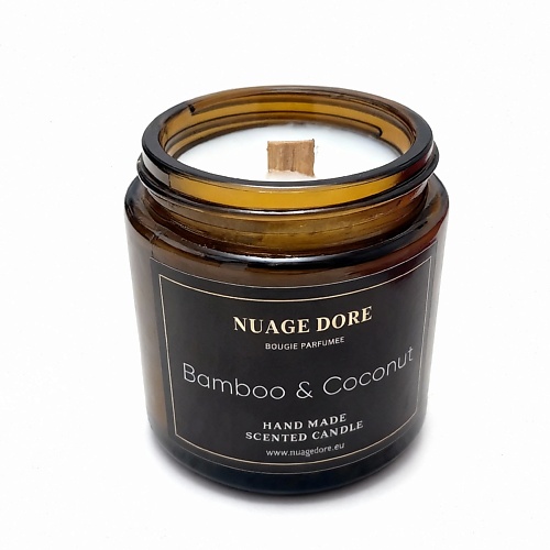 

NUAGE DORE Ароматическая свеча «bamboo & coconut» 120, Ароматическая свеча «bamboo & coconut»