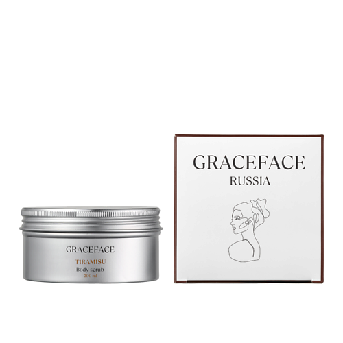 

GRACE FACE Скраб для тела «Тирамису» соляной, отшелушивающий, антицеллюлитный 200, Скраб для тела «Тирамису» соляной, отшелушивающий, антицеллюлитный