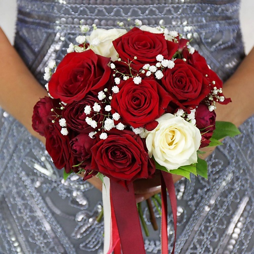 

БУКЕТ МАРКЕТ ДАРИТЕ С УДОВОЛЬСТВИЕМ Букет из роз, гипсофил и салала, Букет из роз, гипсофил и салала