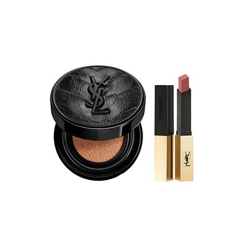 

YVES SAINT LAURENT Кушон Limited-Edition Black Chic Le Cushion Encre De Peau + Губная помада, Кушон Limited-Edition Black Chic Le Cushion Encre De Peau + Губная помада