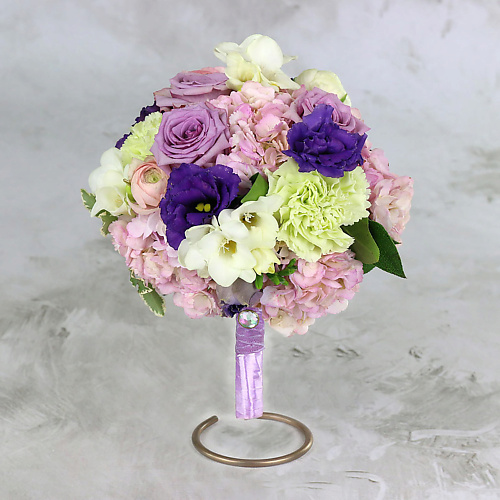 

БУКЕТ МАРКЕТ ДАРИТЕ С УДОВОЛЬСТВИЕМ Букет невесты из гортензии, роз и лизиантуса, Букет невесты из гортензии, роз и лизиантуса