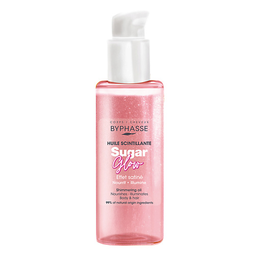 

BYPHASSE Масло для тела и волос SUGAR GLOW с шиммером 100, Масло для тела и волос SUGAR GLOW с шиммером