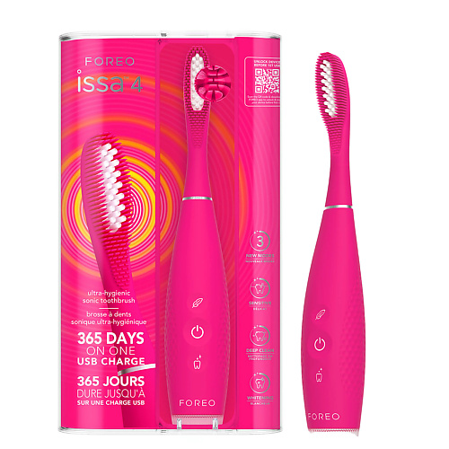 

FOREO Ультрагигиеничная гибридная звуковая зубная щетка issa 4, Ультрагигиеничная гибридная звуковая зубная щетка issa 4