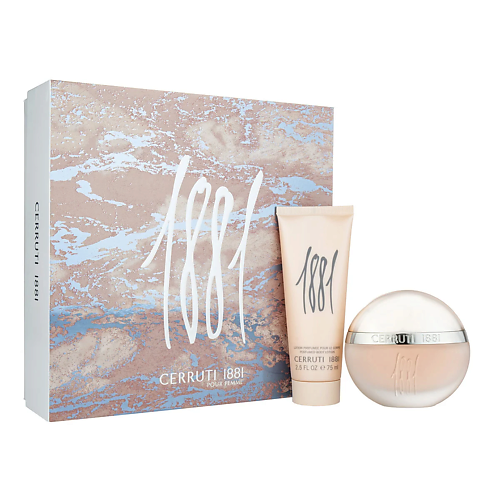 

CERRUTI 1881 Набор 1881 Pour Femme: Туалетная вода + Лосьон для тела, Набор 1881 Pour Femme: Туалетная вода + Лосьон для тела