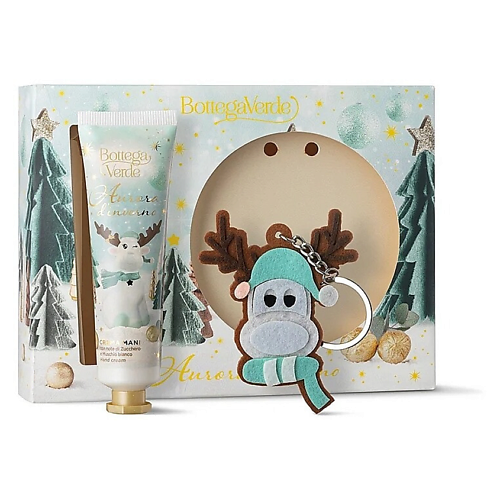 

BOTTEGA VERDE Подарочный набор Aurora d'Inverno: Крем для рук + Брелок "Олень", Подарочный набор Aurora d'Inverno: Крем для рук + Брелок "Олень"