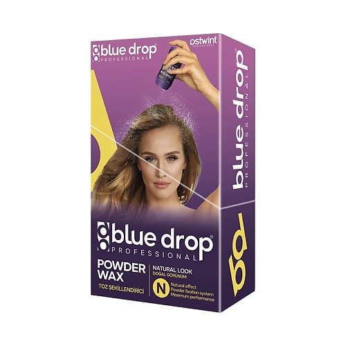 

OSTWINT PROFESSIONAL Пудра для укладки волос Natural Look Blue Drop Powder Wax 15, Пудра для укладки волос Natural Look Blue Drop Powder Wax