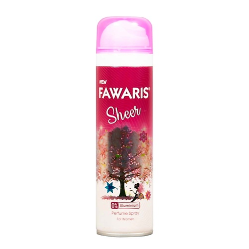 

FAWARIS Дезодорант спрей женский Sheer 150, Дезодорант спрей женский Sheer