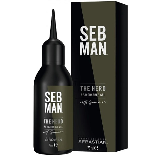 

SEBASTIAN PROFESSIONAL Универсальный гель для укладки волос Seb Man The Hero 75, Универсальный гель для укладки волос Seb Man The Hero
