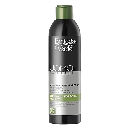

BOTTEGA VERDE Шампунь против перхоти Uomo+ Capelli Anti-Dandruff Shampoo 250, Шампунь против перхоти Uomo+ Capelli Anti-Dandruff Shampoo