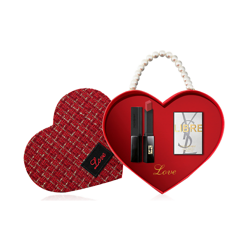 

YVES SAINT LAURENT Подарочный набор: Помада + Пробник Libre, Подарочный набор: Помада + Пробник Libre