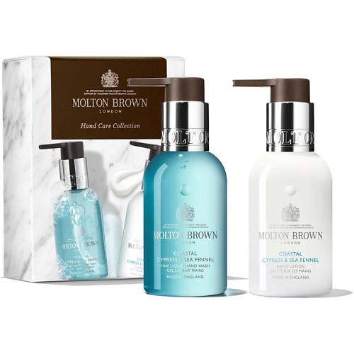 

MOLTON BROWN Набор для душа Coastal Cypress & Sea Fennel Hand Duo, Набор для душа Coastal Cypress & Sea Fennel Hand Duo