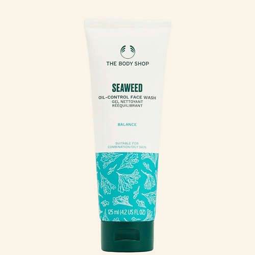 

THE BODY SHOP Себорегулирующий гель для умывания Seaweed Oil-Control с экстрактом водорослей 125, Себорегулирующий гель для умывания Seaweed Oil-Control с экстрактом водорослей