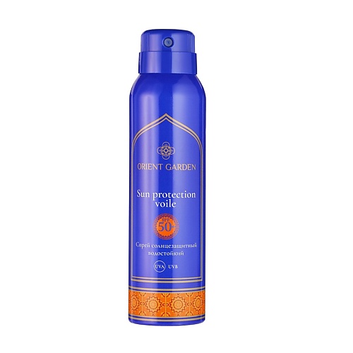 

ORIENT GARDEN Спрей солнцезащитный водостойкий SPF 50+ Sun Protection Voile 150, Спрей солнцезащитный водостойкий SPF 50+ Sun Protection Voile