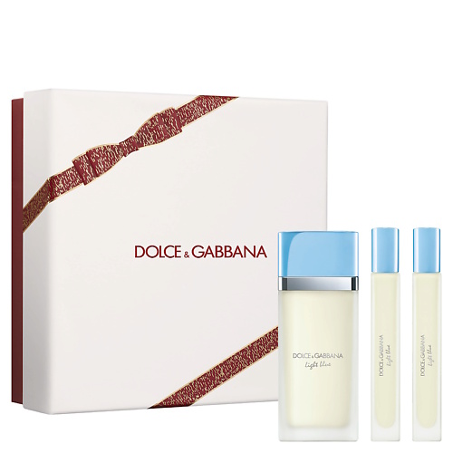 Набор парфюмерии DOLCE&GABBANA Подарочный набор женский Light Blue Mini Trio Gift Set