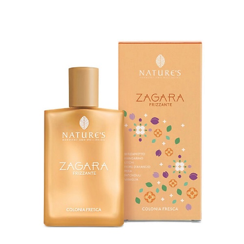 

NATURE'S HARMONY AND WELLBEING Одеколон Zagara Frizzante 100, Одеколон Zagara Frizzante