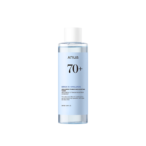 

ANUA Увлажняющий тонер для лица с березовым соком BIRCH MOISTURE BOOSTING TONER 250, Увлажняющий тонер для лица с березовым соком BIRCH MOISTURE BOOSTING TONER