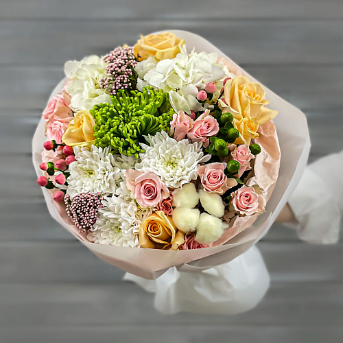 

БУКЕТ МАРКЕТ ДАРИТЕ С УДОВОЛЬСТВИЕМ Нежный сборный букет, Нежный сборный букет