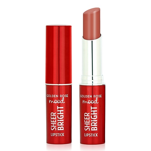 

GOLDEN ROSE Помада для губ MOOD SHEER BRIGHT LIPSTICK, Помада для губ MOOD SHEER BRIGHT LIPSTICK