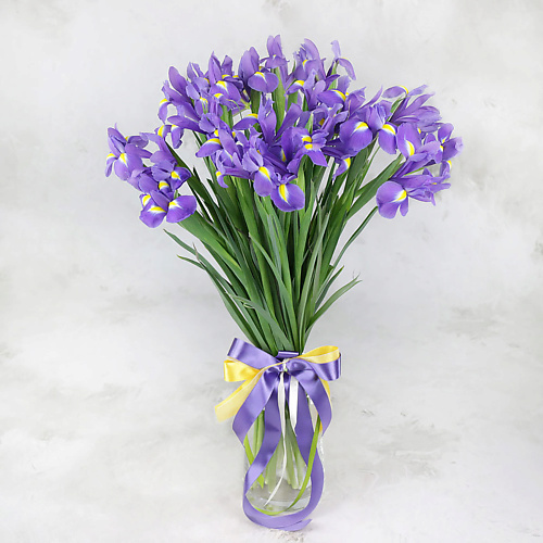 

БУКЕТ МАРКЕТ ДАРИТЕ С УДОВОЛЬСТВИЕМ Букет из 25 ирисов, Букет из 25 ирисов