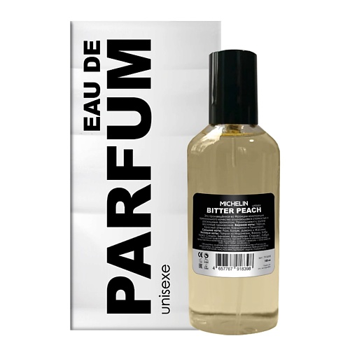 

MICHELIN Парфюмерная вода унисекс Bitter Peach unisex 100, Парфюмерная вода унисекс Bitter Peach unisex