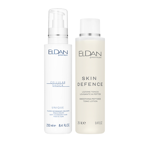

ELDAN COSMETICS Набор, Пептидный тоник, Очищающее средство Premium cellular shock, Набор, Пептидный тоник, Очищающее средство Premium cellular shock