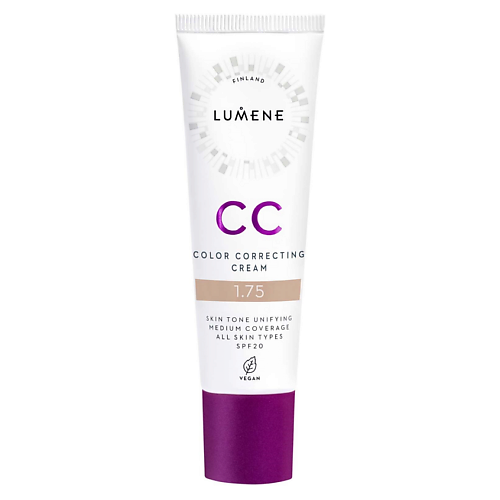 

LUMENE Легкий тонирующий крем CC Color Correcting Cream SPF20, Легкий тонирующий крем CC Color Correcting Cream SPF20