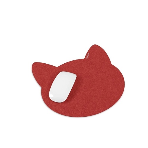 

FLEXPOCKET Коврик из фетра для компьютерной мыши в форме кошки, Коврик из фетра для компьютерной мыши в форме кошки