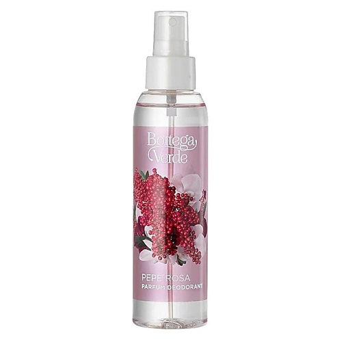 

BOTTEGA VERDE Парфюмированный дезодорант-спрей для тела Pink Pepper 125, Парфюмированный дезодорант-спрей для тела Pink Pepper