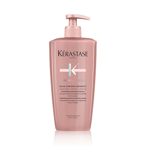 

KERASTASE Питательный шампунь для окрашенных нормальных и тонких волос Bain Chroma Respect 500, Питательный шампунь для окрашенных нормальных и тонких волос Bain Chroma Respect