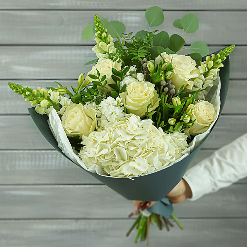 

БУКЕТ МАРКЕТ ДАРИТЕ С УДОВОЛЬСТВИЕМ Букет Белый зефир, Букет Белый зефир