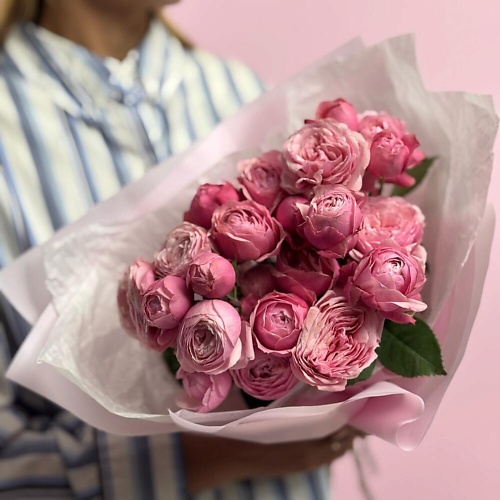 

CHALET GREEN Кустовая пионовидная Роза Сильва Пинк 5 шт, Кустовая пионовидная Роза Сильва Пинк 5 шт